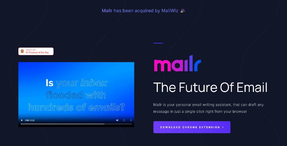 Mailr AI tool image